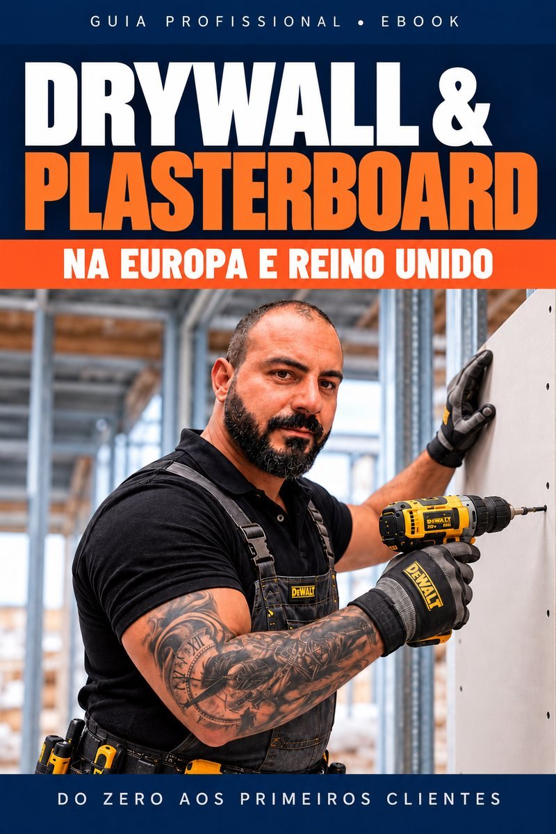Capa do eBook Drywall e plasterboard no exterior
