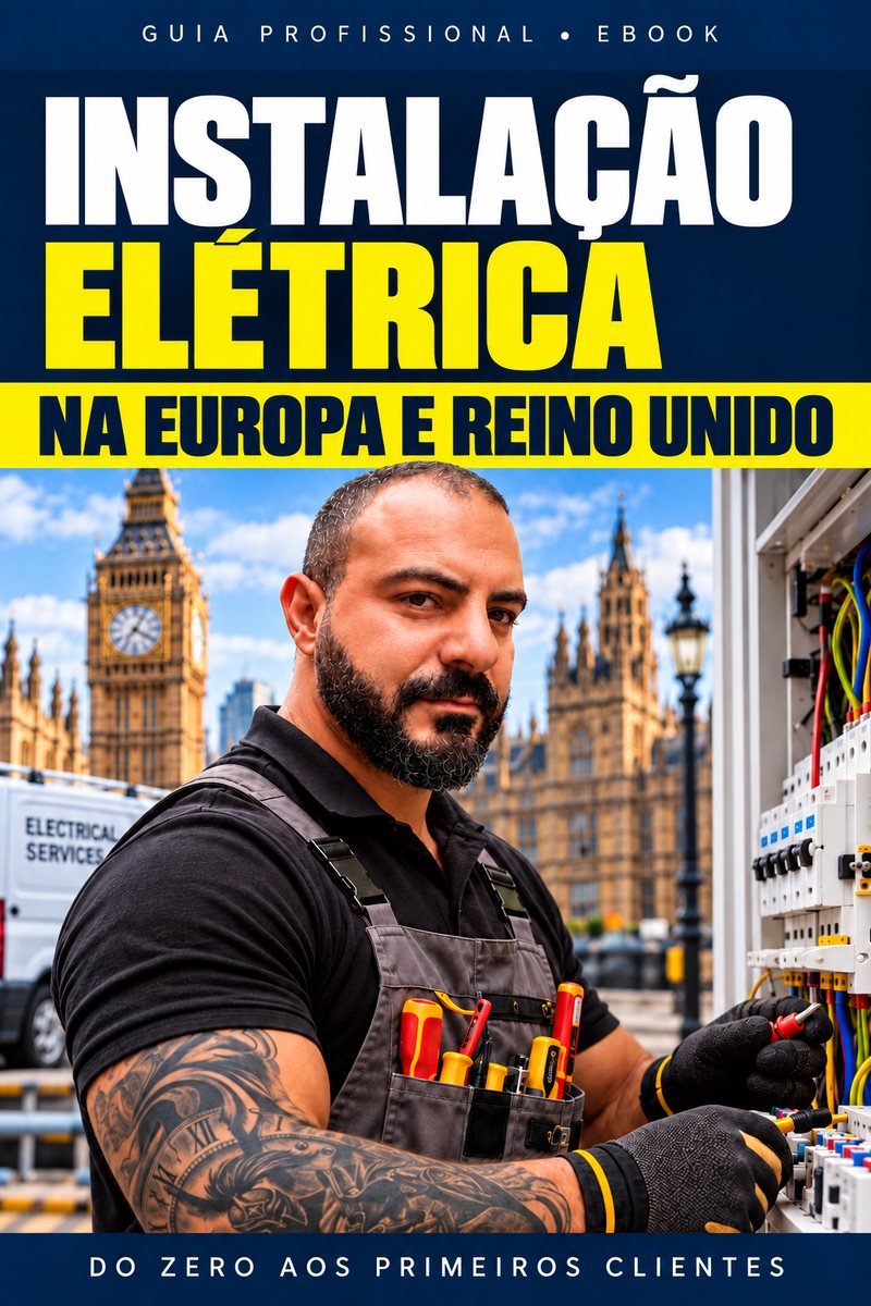 Capa do eBook Instalação elétrica na Inglaterra